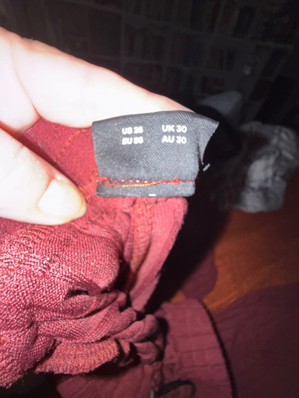 Nw/oT, Bloomchick, Supersoft SET (pants and top) size 26, Terra Cotta (rust) - Picture 4 of 4